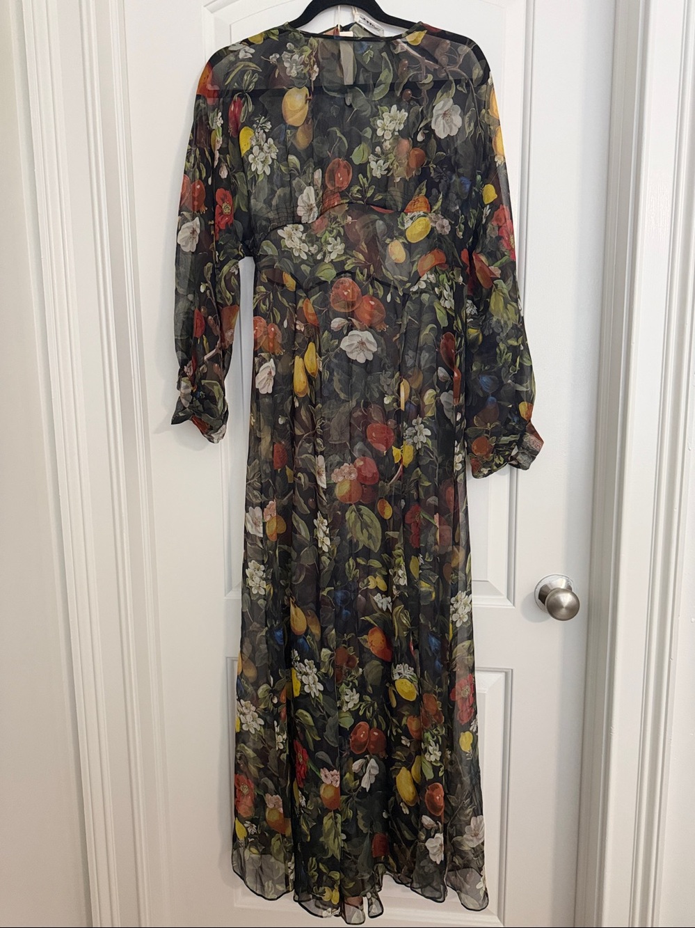 NWT Doen Oliana Dress Orchard Harvest Silk XS